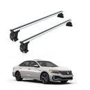 Für Volkswagen Passat B6 2015-Up Dachträger Querstange Metallhalterung Normales Dach Silber-1