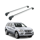 For Mercedes GL X164 2006-2014 Roof Rack Cross Bars Raised Rail Silver-1