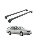 111. Kompatibel mit abschließbaren Aluminium-Dachträgern für Fahrzeuge mit Standarddach Toros Pro 1 Black-1