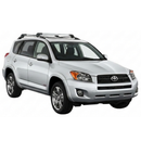 For Toyota RAV4 2006-2012 Roof Rack Cross Bar Raised Rail Alu Silver-2
