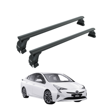 For Toyota Prius 2016-2022 Roof Rack Cross Bars Normal Roof Alu Black