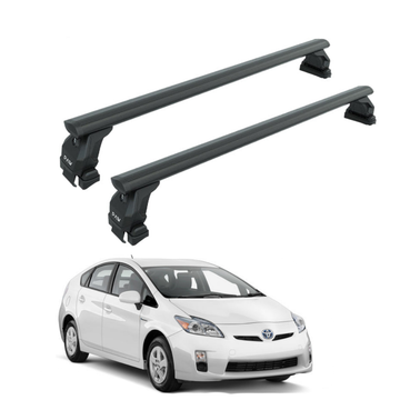 For Toyota Prius 2009-2012 Roof Rack Cross Bars Normal Roof Alu Black