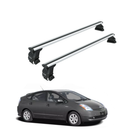 Für Toyota Prius 2004–09 Dachträger Querträger Metallhalterung Normales Dach Alu Silber-1