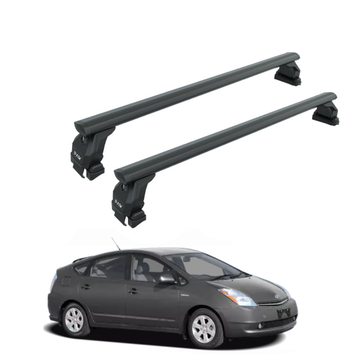 For Toyota Prius 2004-2009 Roof Rack Cross Bars Normal Roof Alu Black