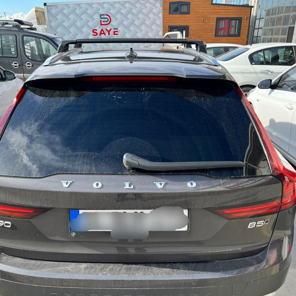 222. Kompatibel mit abschließbaren Aluminium-Dachträgern für Fahrzeuge mit Standarddach Toros Pro 2 Black