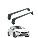 Für Volvo V40 2012–19 Dachträger, Querträger, Metallhalterung, normales Dach, Alu, Silber-1