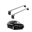 Für Volvo S80 2006–16 Dachträger Querträger Metallhalterung Normales Dach Alu Silber-1