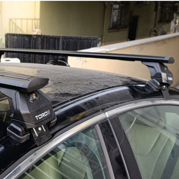 For Volvo S60 2012-2018 Roof Rack Cross Bar Normal Roof Silver