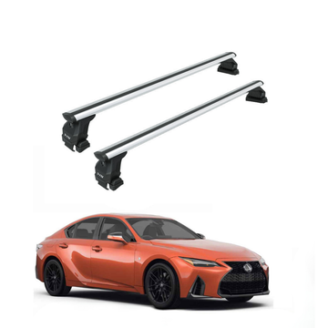 For Lexus IS 2020-2025 Roof Rack Cross Bars Normal Roof Silver