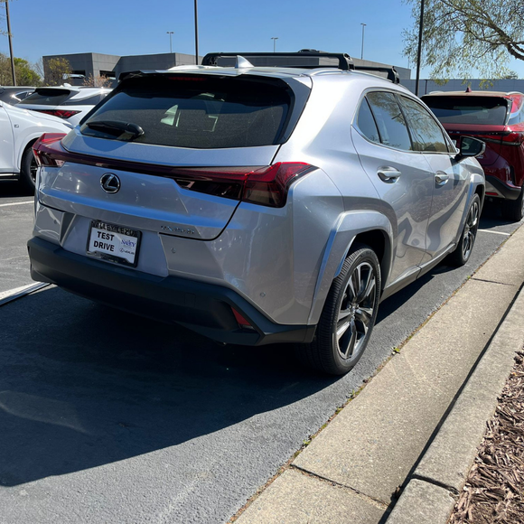 For Lexus UX 2019-2026 Roof Rack Cross Bars Flush Rail Silver