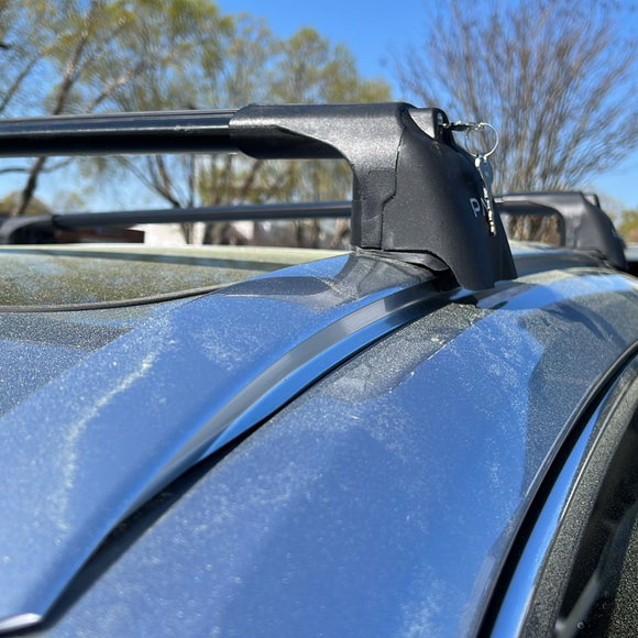 For Lexus UX 2019-2026 Roof Rack Cross Bars Flush Rail Silver
