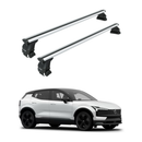 Für Volvo S90 2016- Up Dachträger Querstange Metallhalterung Normales Dach Alu Silber-1