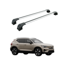 Für Volvo S90 2016- Up Dachträger Querstange Metallhalterung Normales Dach Alu Silber-1