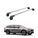 Für Volvo S90 2016- Up Dachträger Querstange Metallhalterung Normales Dach Alu Silber-1