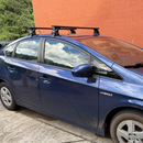 Für Toyota Prius 2004–09 Dachträger Querträger Metallhalterung Normales Dach Alu Silber-2