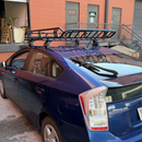 Für Toyota Prius 2004–09 Dachträger Querträger Metallhalterung Normales Dach Alu Silber-6