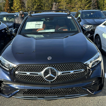 For Mercedes Benz GLC Coupe (C254) 2022-2026 Roof Rack Cross Bars Fix Point Black - 0