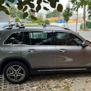 Für Mercedes GLB ab 2019, Dachträgersystem, Träger, Querträger, Aluminium, abschließbar, hochwertige Metallhalterung, silberfarben-7