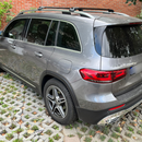 Für Mercedes GLB ab 2019, Dachträgersystem, Träger, Querträger, Aluminium, abschließbar, hochwertige Metallhalterung, silberfarben-5