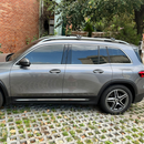 Für Mercedes GLB ab 2019, Dachträgersystem, Träger, Querträger, Aluminium, abschließbar, hochwertige Metallhalterung, silberfarben-3