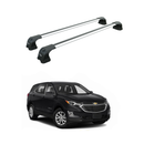 For Chevrolet Equinox (2016-2023) Roof Rack Cross Bars Fix Point Silver-1