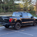 Für Ford F150 2016-Up Dachträgersystem, Aluminium-Querstange, Metallhalterung, abschließbar, Schwarz-5