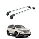 For Honda Pilot (2016-2022) Roof Rack Cross Bars Flush Rail Silver-1