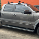 Für Ford F150 2016-Up Dachträgersystem, Aluminium-Querstange, Metallhalterung, abschließbar, Schwarz-5