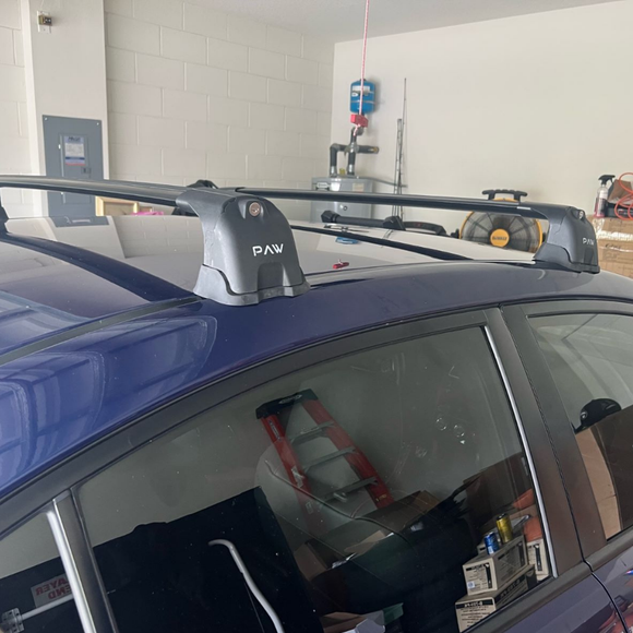 For Subaru WRX (2019-2026) Roof Rack Cross Bar Fix Point Silver