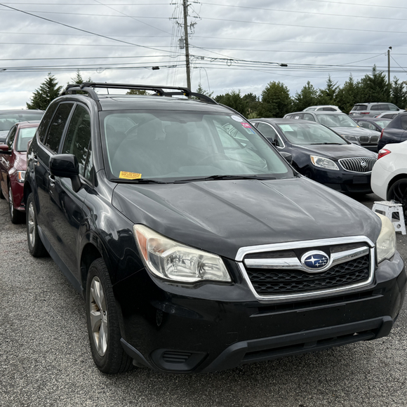 For Subaru Forester SJ (2013-2018) Roof Rack Cross Bars Raised Rail Black