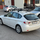 Für Subaru Impreza 2008-UP Dachträger Querstange Metallhalterung Fixpunkt Alu Schwarz-4