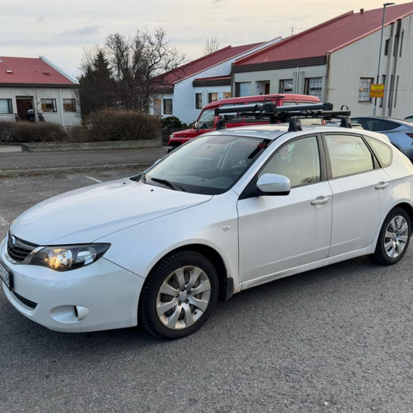 Für Subaru Impreza 2008-UP Dachträger Querstange Metallhalterung Fixpunkt Alu Schwarz