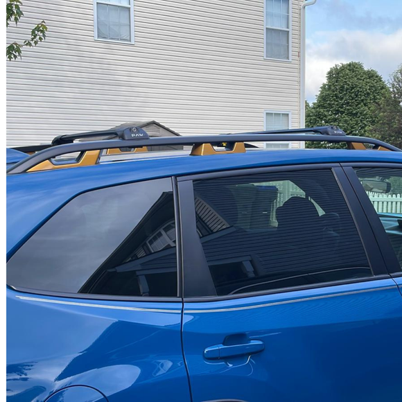 For Subaru Forester Wilderness 2025-2026 Roof Rack Cross Bars Raised Rail Silver