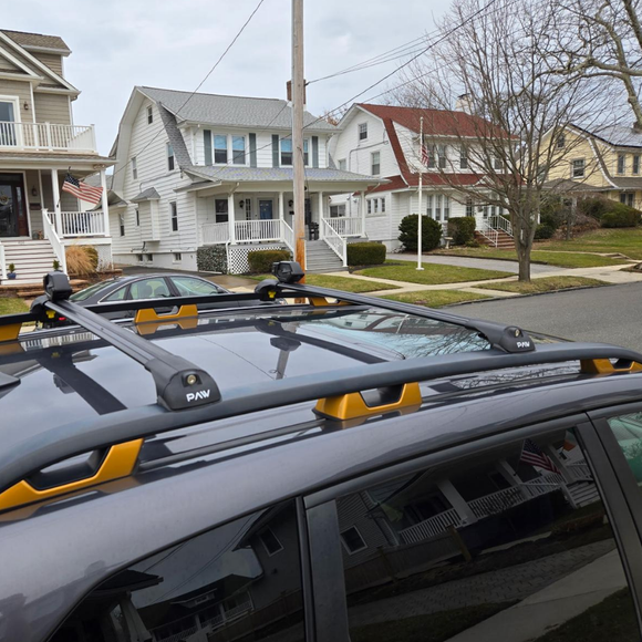 For Subaru Forester Wilderness 2025-2026 Roof Rack Cross Bars Raised Rail Silver