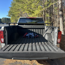 Ford F-150 2021-Up Gen14 BR1 Black Truck Bed Carrier Roof Racks Silver-4