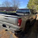 Ford F-150 2021-Up Gen14 BR1 Black Truck Bed Carrier Roof Racks Silver-3