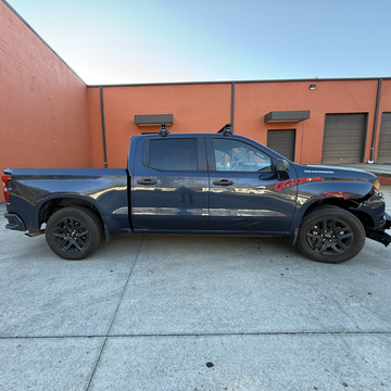 For Chevrolet Silverado 1500 4Gen (2019-2026) Roof Rack Cross Bars Normal Roof Black - 0