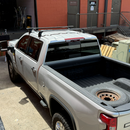 For Chevrolet Silverado 3500 4Gen (2020-2026) Roof Rack Cross Bars Normal Roof Black-6