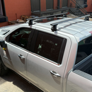 For Chevrolet Silverado 3500 4Gen (2020-2026) Roof Rack Cross Bars Normal Roof Black-5