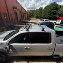 For Chevrolet Silverado 3500 4Gen (2020-2026) Roof Rack Cross Bars Normal Roof Black-8
