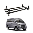 For Chevrolet N300 2012-2020 Ladder Roof Racks Cross Bars Carrier Aluminum Black 3 Qty-1