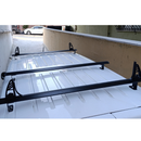 For Chevrolet N400 (2019-2025) Ladder Roof Racks Cross Bars Carrier Aluminum Black 3 Qty-4