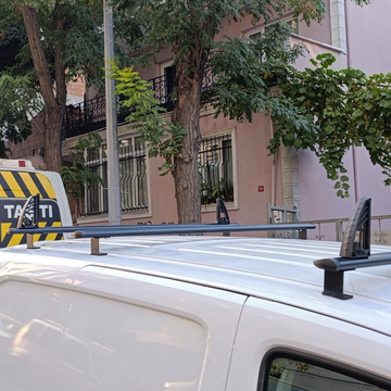 For Chevrolet N400 (2019-2025) Ladder Roof Racks Cross Bars Carrier Aluminum Black 2 Qty - 0