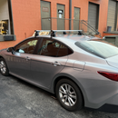 Für Toyota Camry 2018-Up Dachträger Querträger Metallhalterung Normales Dach Alu Schwarz-4
