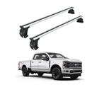 For Ford F250 (2017-Up) Roof Rack Cross Bars Fits Naked Roof w/Hidden Fixing Points Silver-1