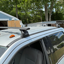 For Ford F250 (2017-Up) Roof Rack Cross Bars Fits Naked Roof w/Hidden Fixing Points Silver-4