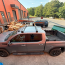 Für GMC Sierra 2500 2015–2019 Dachträgersystem, Aluminium-Querstange, Metallhalterung, abschließbar, Schwarz -4