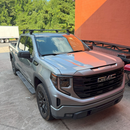Für GMC Sierra 2500 2015–2019 Dachträgersystem, Aluminium-Querstange, Metallhalterung, abschließbar, Schwarz -2