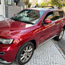 Für Jeep Grand Cherokee WK2 2011–2020 Dachträgersystem, Aluminium-Querstange, Metallhalterung, abschließbar, Silber-4