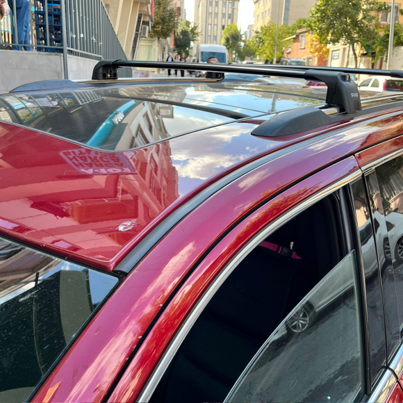 Für Jeep Grand Cherokee WK2 2011–2020 Dachträgersystem, Aluminium-Querstange, Metallhalterung, abschließbar, Silber